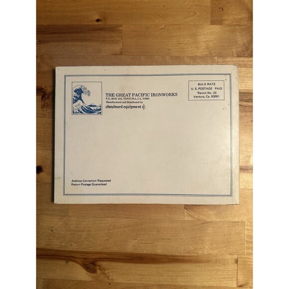 Vintage 1976 Chouinard Catalog / Great Pacific Iron Works Never Mailed... - Picture 2 of 8